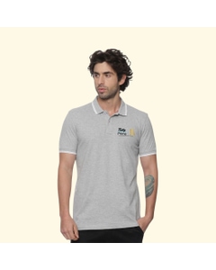 Allen Solly Polo T-shirt Men- Grey